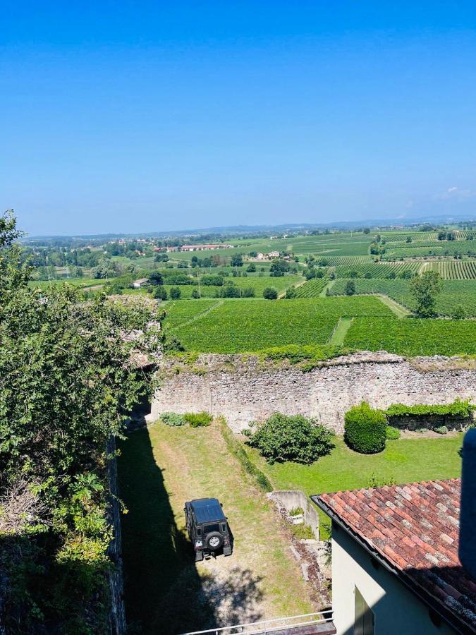 Thomas' Castle Apartment Pozzolengo Bagian luar foto